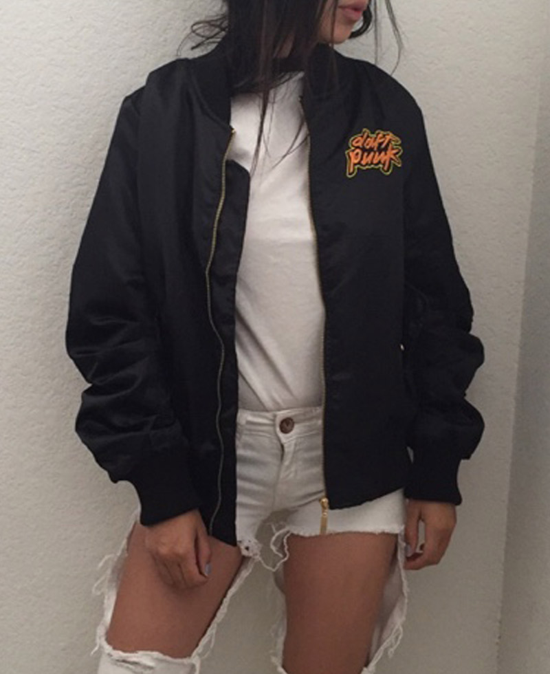 Daft Punk Satin Jacket Daft Punk Satin Jacket - Image 4