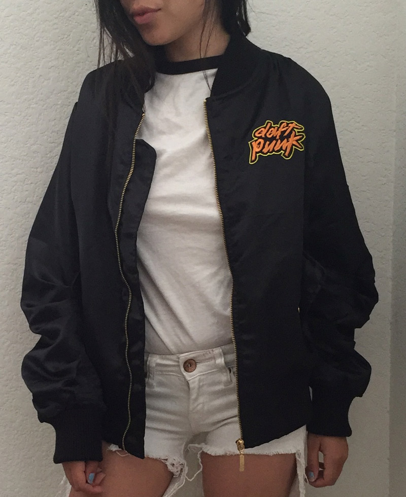 Daft Punk Satin Jacket Daft Punk Satin Jacket - Image 2
