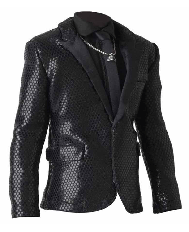 Daft Punk Get Lucky Leather Blazer Daft Punk Get Lucky Leather Blazer - Image 2