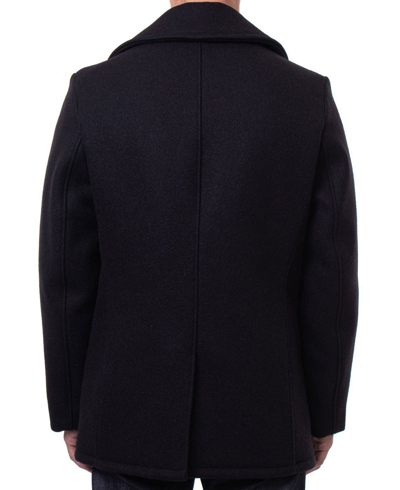 Billions Damian Lewis Black Peacoat Billions Damian Lewis Black Peacoat - Image 3