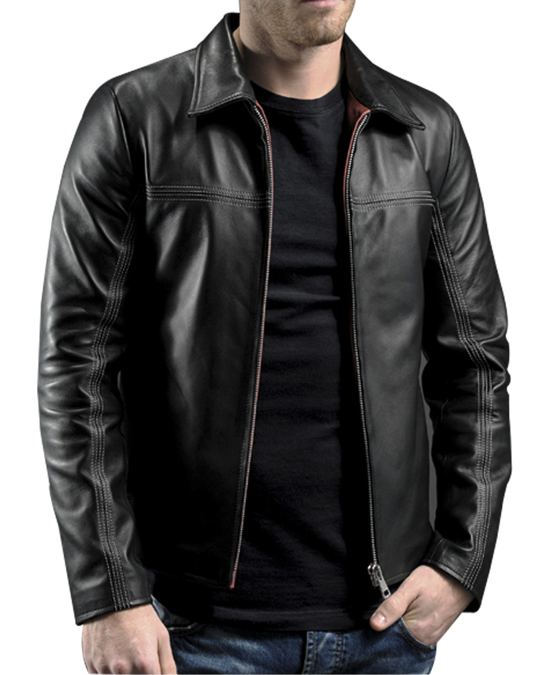 Daniel Craig Layer Cake Leather Jacket Daniel Craig Layer Cake Leather Jacket - Image 4