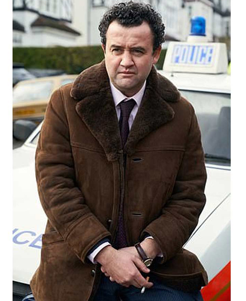 Daniel Mays Des Suede Leather Coat