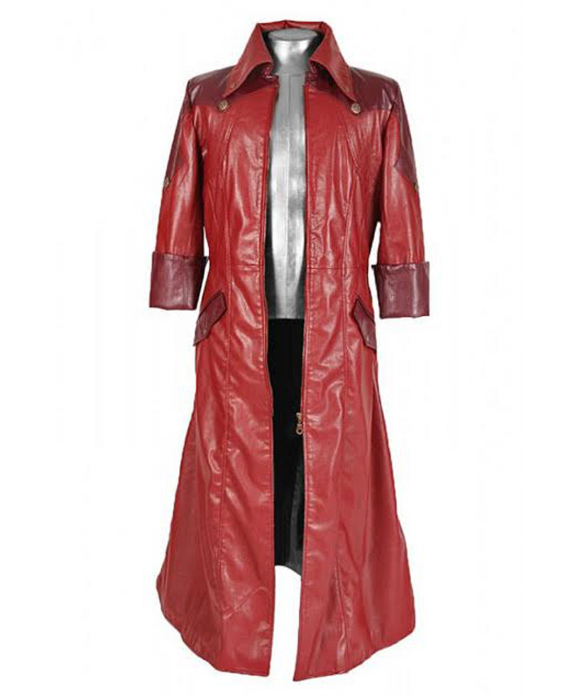dante devil may cry 4 leather coat