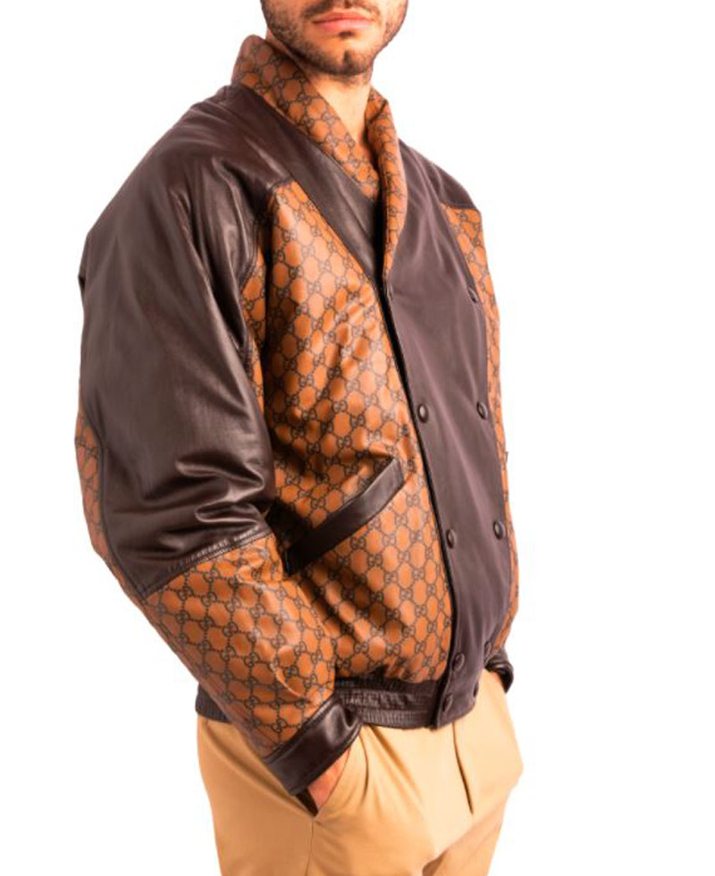 Dapper Dan Double Breasted Leather Jacket Dapper Dan Double Breasted Leather Jacket - Image 6
