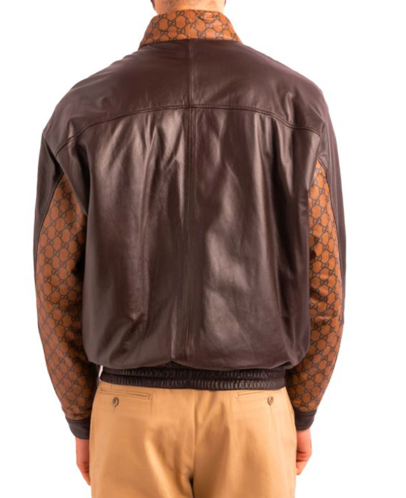Dapper Dan Double Breasted Leather Jacket Dapper Dan Double Breasted Leather Jacket - Image 2