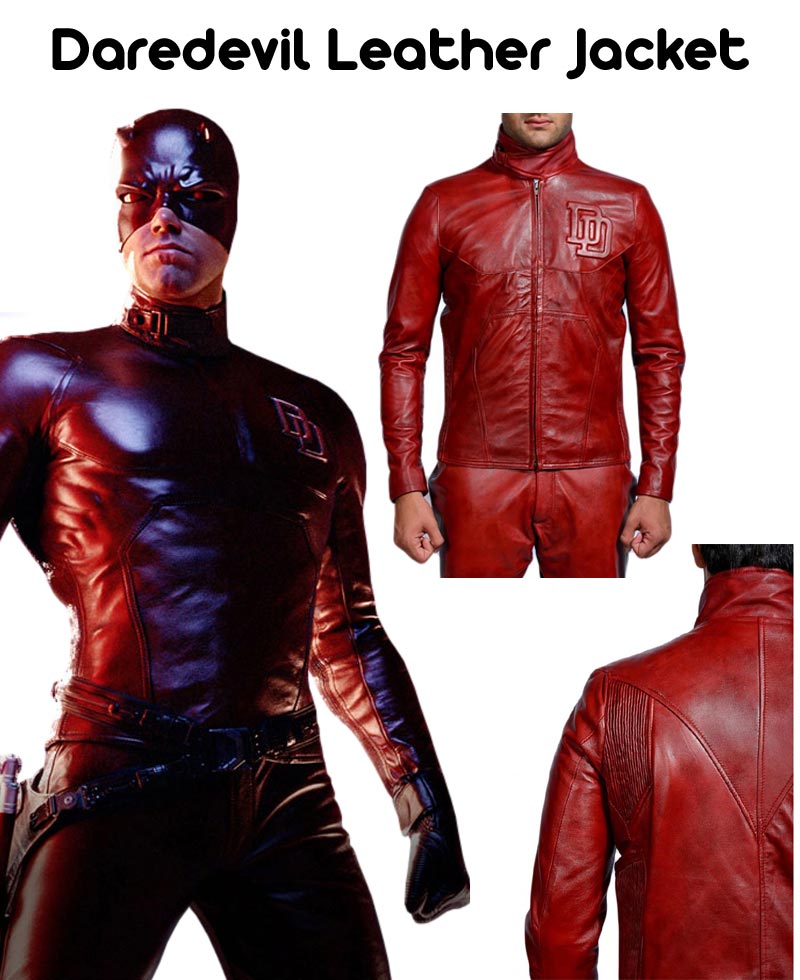 Season 1 Daredevil Leather Jacket Season 1 Daredevil Leather Jacket - Image 4