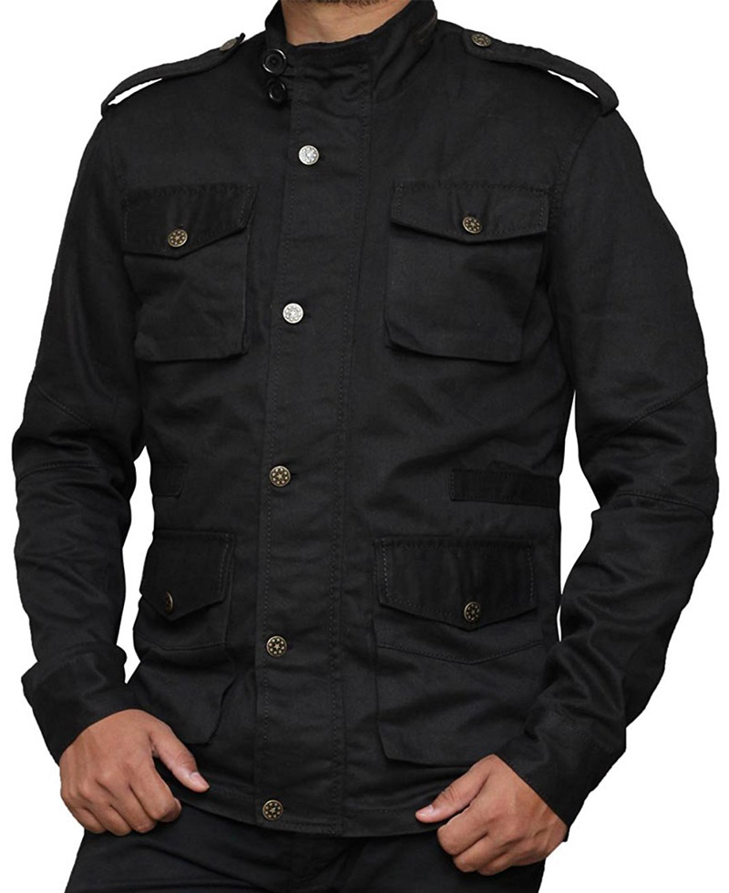 Daredevil TV Series The Punisher Black Cotton Jacket
