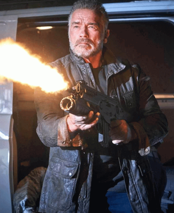 Dark Fate Terminator Leather Jacket