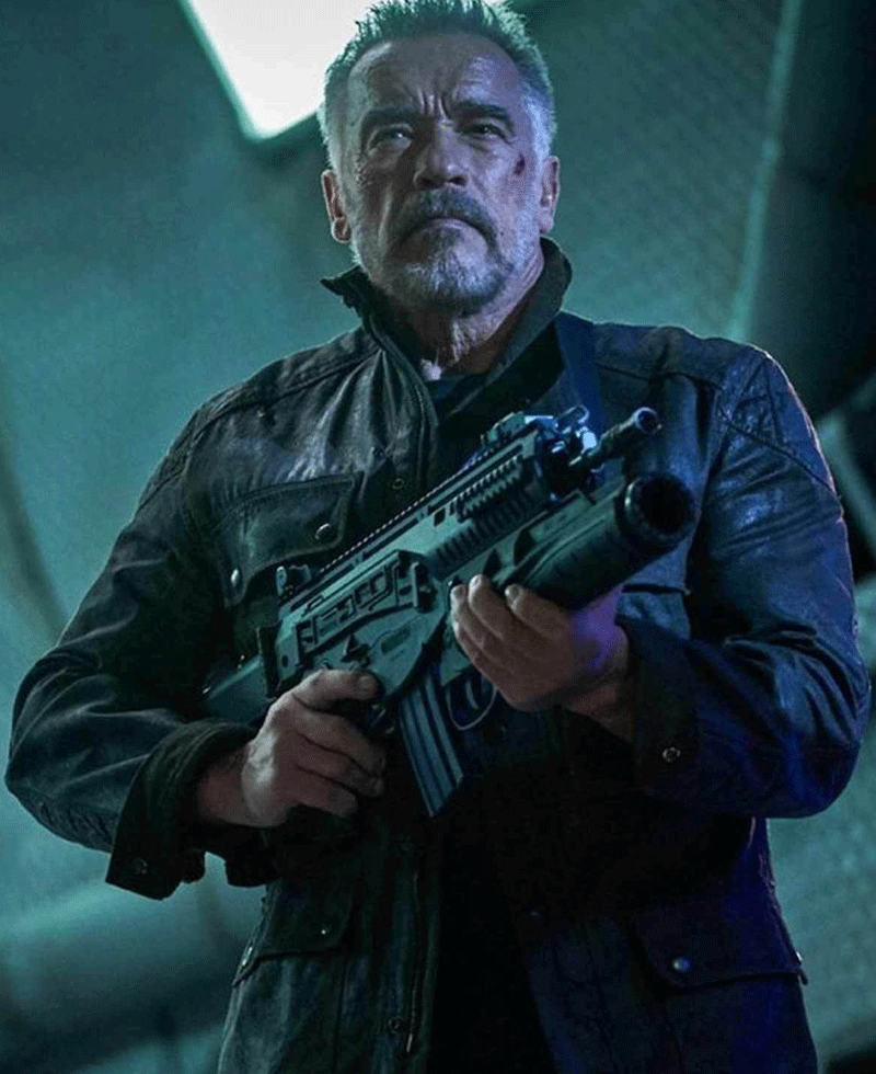 Dark Fate Terminator Leather Jacket Dark Fate Terminator Leather Jacket - Image 2