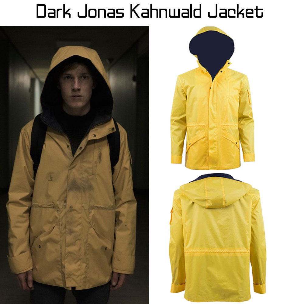Dark Jonas Kahnwald Yellow Hooded Jacket Dark Jonas Kahnwald Yellow Hooded Jacket - Image 5