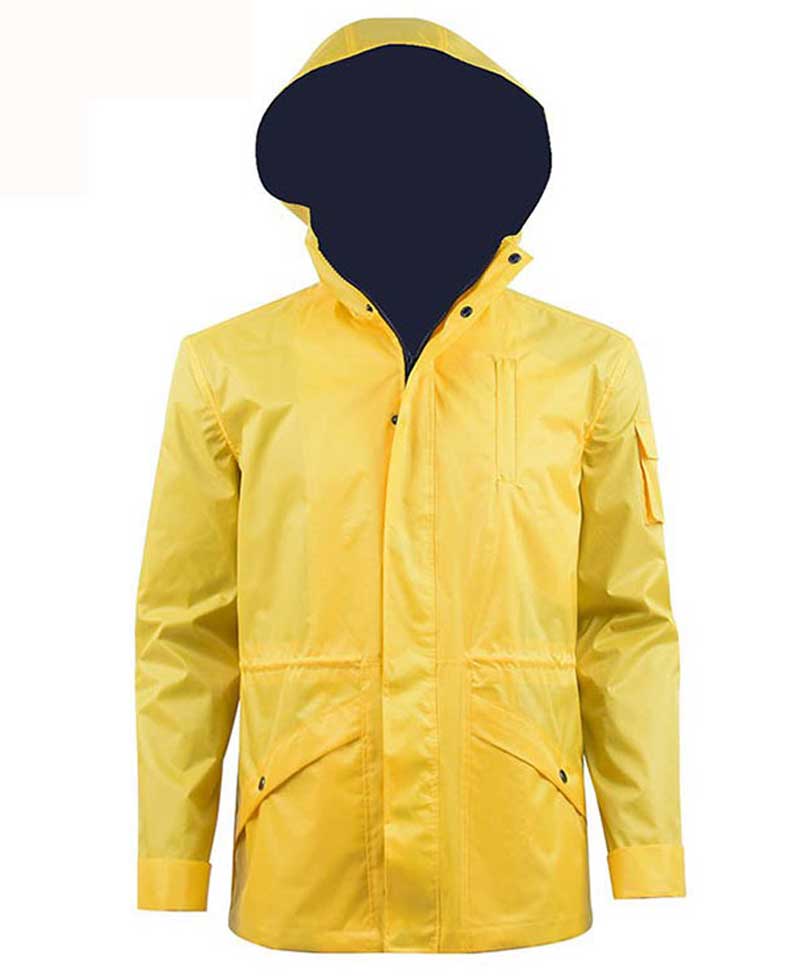 Dark Jonas Kahnwald Yellow Hooded Jacket Dark Jonas Kahnwald Yellow Hooded Jacket