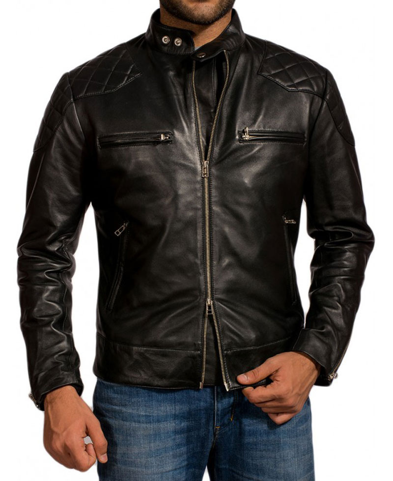 David Beckham Motorcycle Jacket