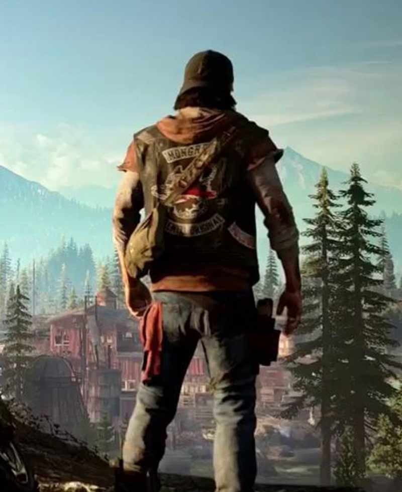 Days Gone Deacon St. John Leather Vest Days Gone Deacon St. John Leather Vest - Image 8