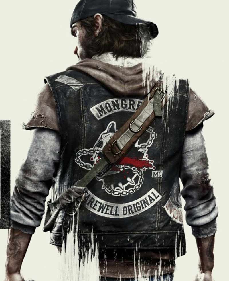Days Gone Deacon St. John Leather Vest Days Gone Deacon St. John Leather Vest - Image 4