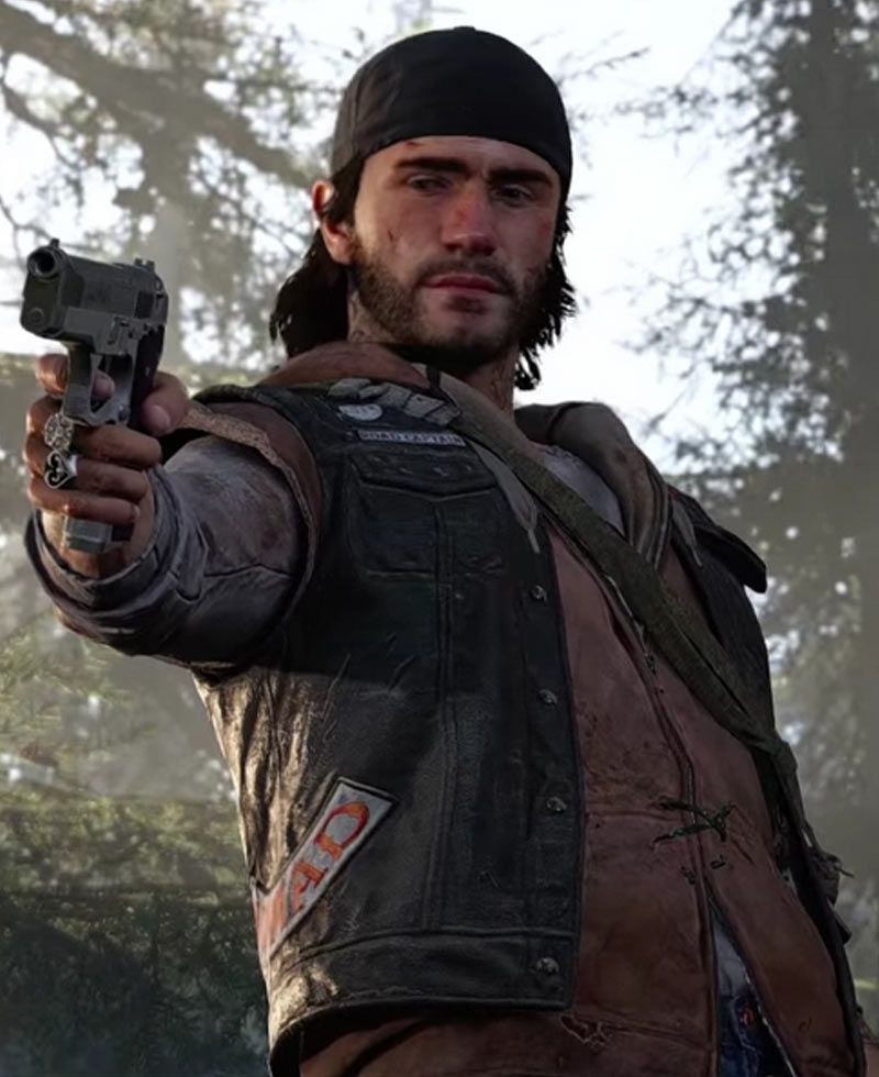 Days Gone Deacon St. John Leather Vest Days Gone Deacon St. John Leather Vest - Image 9