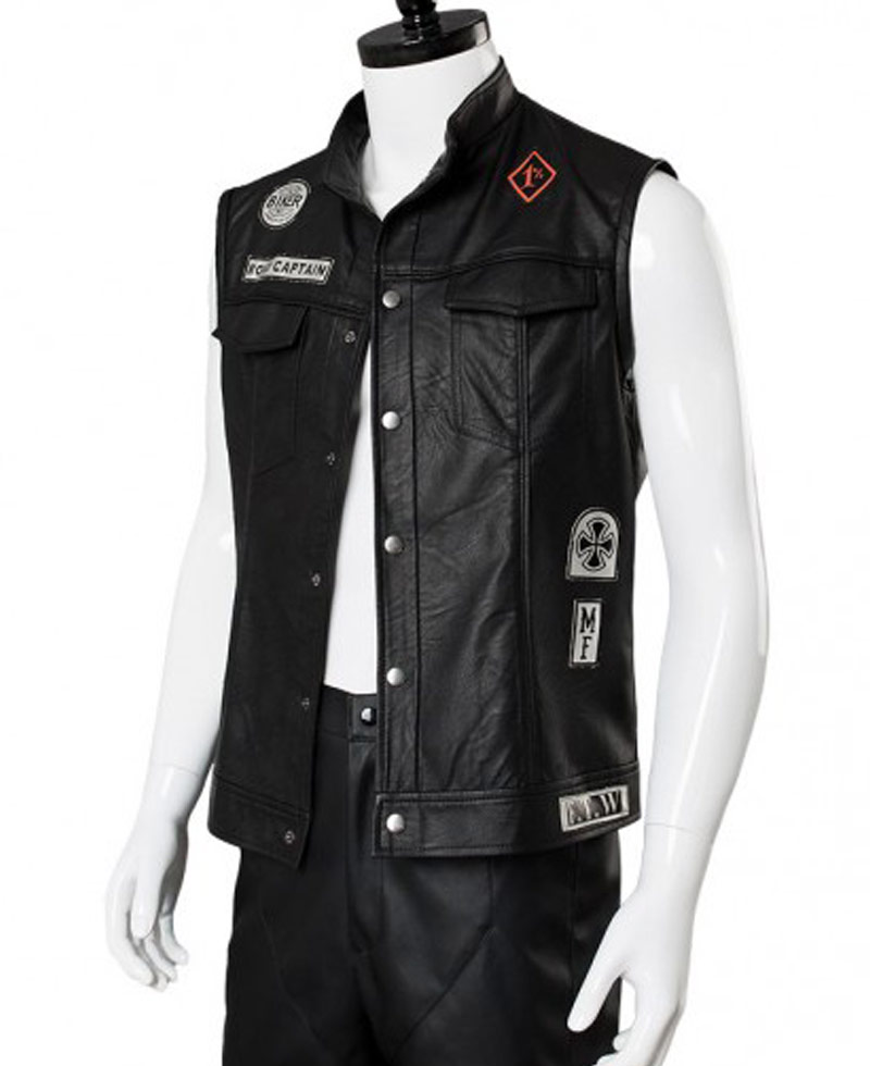 Days Gone Deacon St. John Leather Vest Days Gone Deacon St. John Leather Vest - Image 10