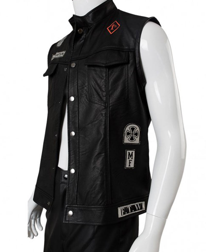 Days Gone Deacon St. John Leather Vest Days Gone Deacon St. John Leather Vest - Image 12