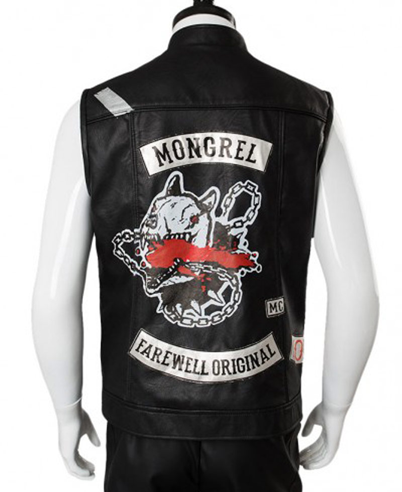 Days Gone Deacon St. John Leather Vest Days Gone Deacon St. John Leather Vest - Image 2