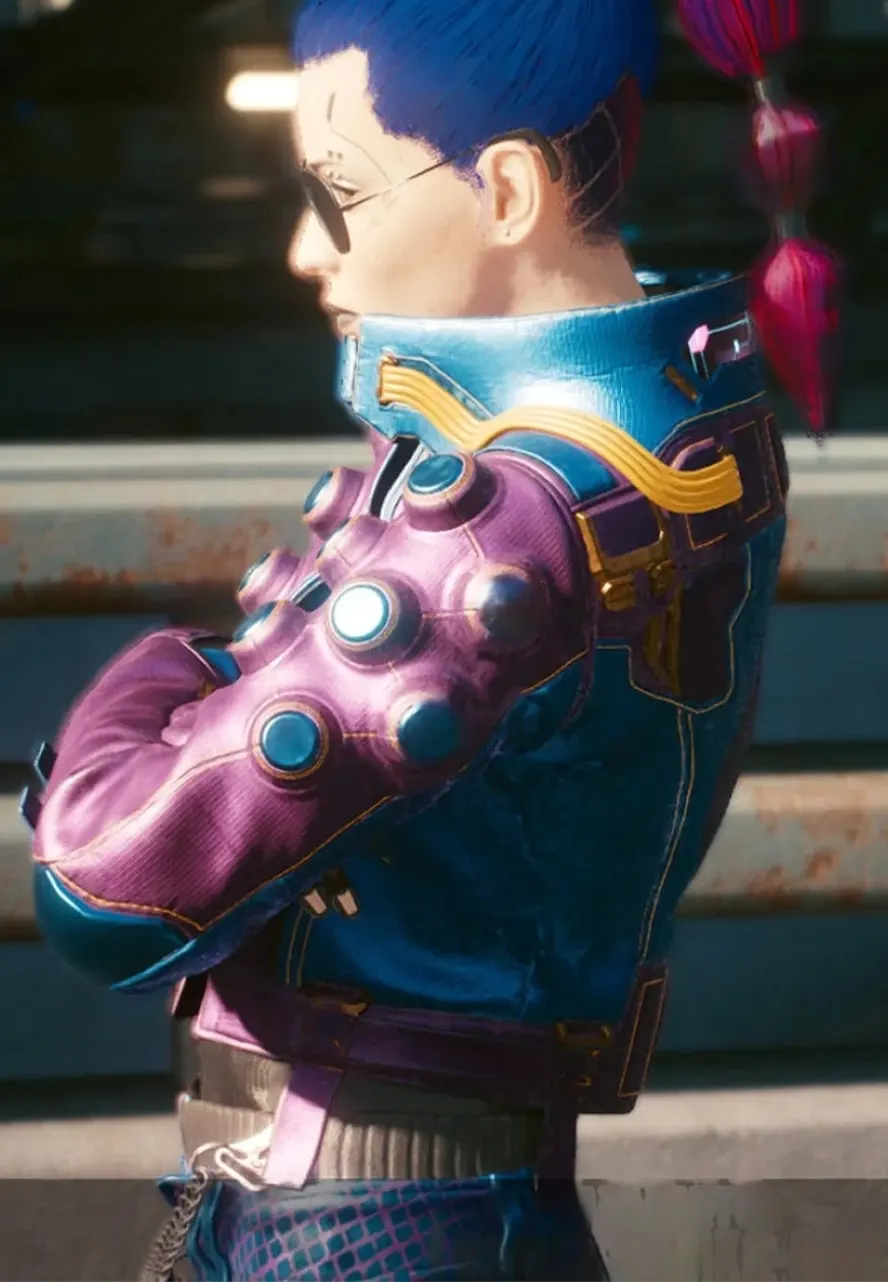 Deadly Lagoon Armored Syn-Silk Cyberpunk Pozer Jacket cyberpunk 2077 pozer jacket
