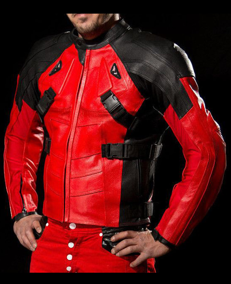 Deadpool Motorcycle Jacket Deadpool Motorcycle Jacket - Image 3