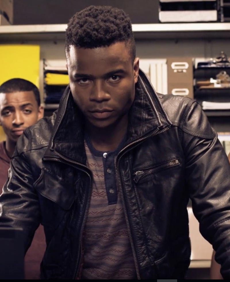 Marque Richardson Dear White People Leather Jacket Marque Richardson Dear White People Leather Jacket - Image 2
