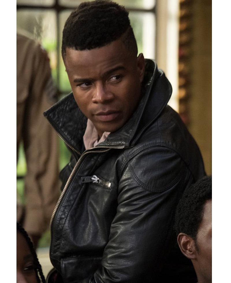 Marque Richardson Dear White People Leather Jacket Marque Richardson Dear White People Leather Jacket - Image 3