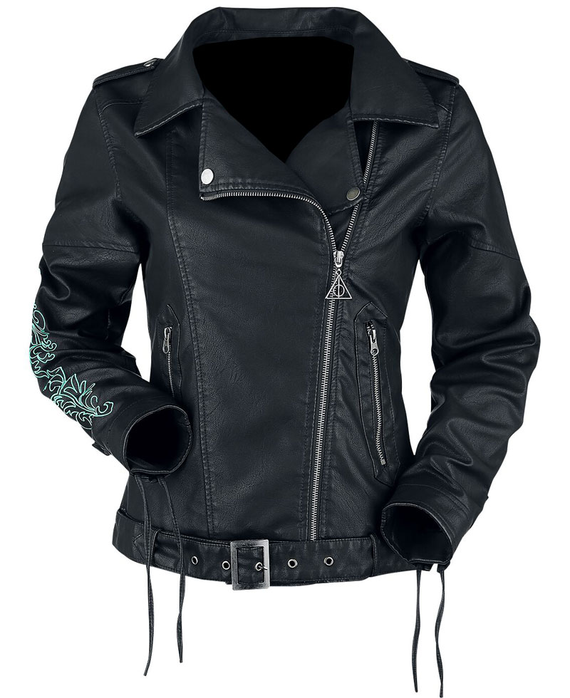 Death Eater Belted Leather Jacket Death Eater Belted Leather Jacket - Image 2