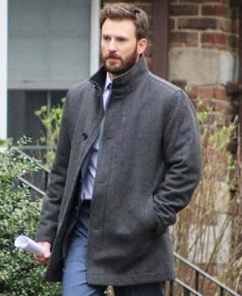 Defending Jacob Chris Evans Wool Coat Defending Jacob Chris Evans Wool Coat - Image 2