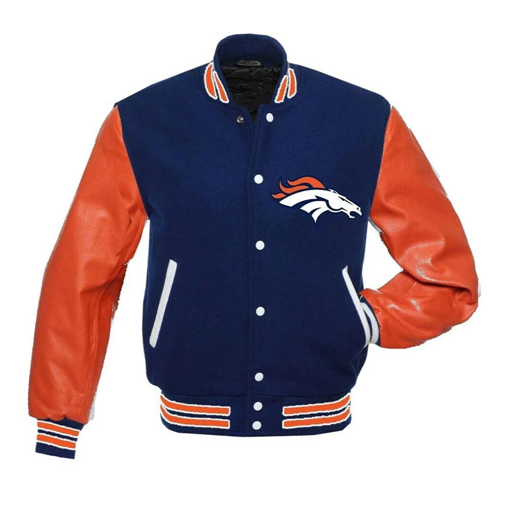 Denver Broncos Varsity Jacket Denver Broncos Varsity Jacket