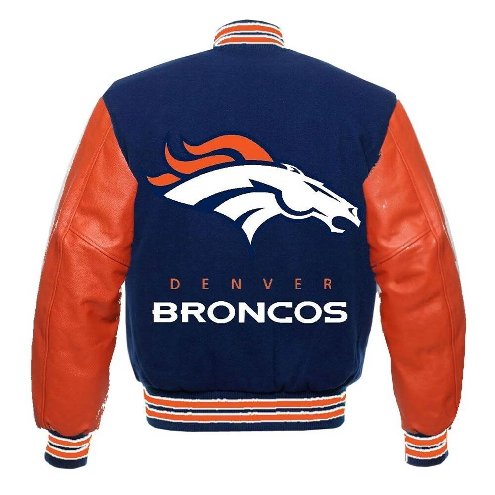 Denver Broncos Varsity Jacket Denver Broncos Varsity Jacket - Image 2