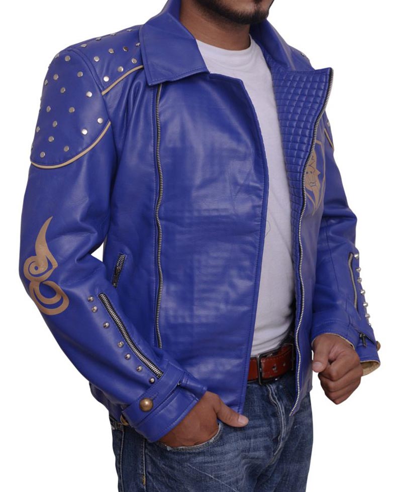 Mitchell Hope Descendants 2 King Ben Leather Jacket Mitchell Hope Descendants 2 King Ben Leather Jacket - Image 3