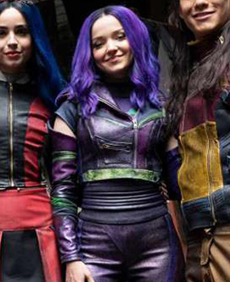 Mal Descendants 3 Leather Jacket Mal Descendants 3 Leather Jacket - Image 2