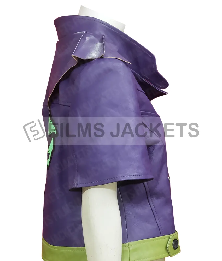 Mal Descendants 3 Leather Jacket Mal Descendants 3 Leather Jacket - Image 4