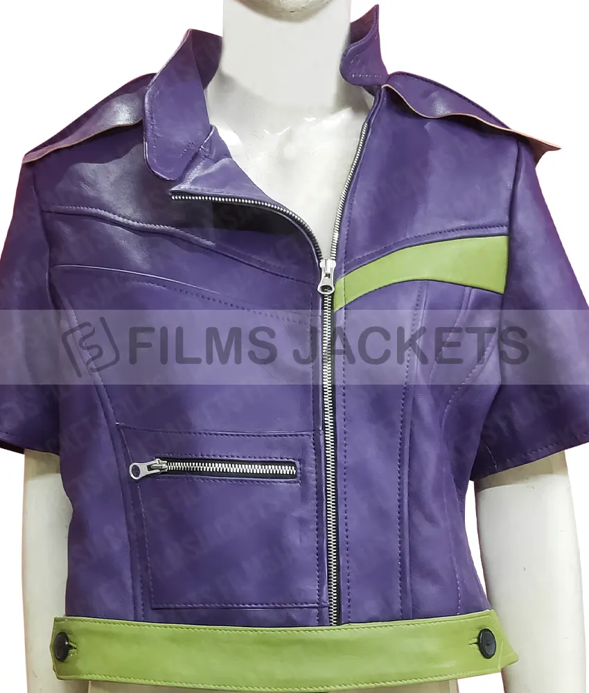 Mal Descendants 3 Leather Jacket Mal Descendants 3 Leather Jacket - Image 3