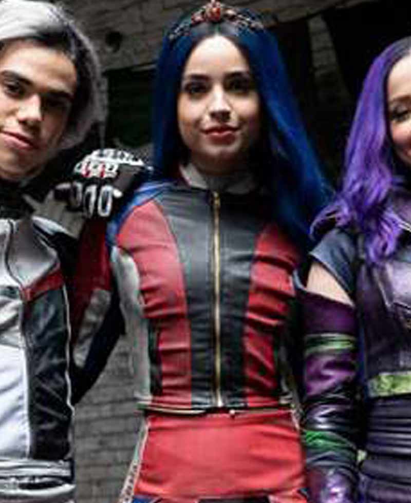 Evie Descendants 3 Leather Jacket Evie Descendants 3 Leather Jacket - Image 2