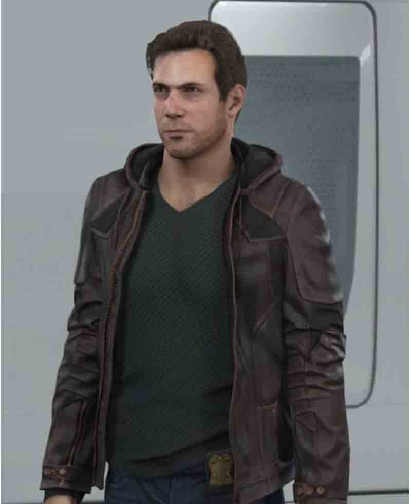 Gavin Reed DBH Leather Hoodie Gavin Reed DBH Leather Hoodie - Image 2