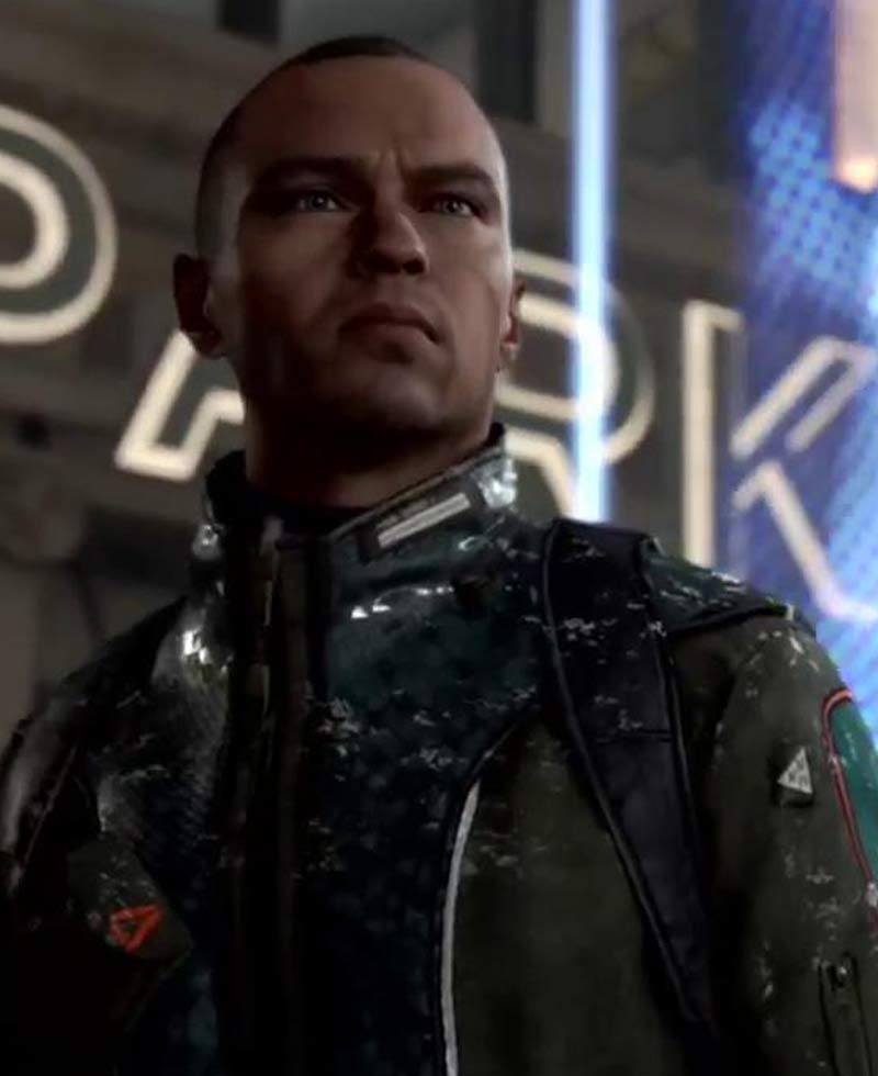 Markus Detroit Become Human Green Jacket Markus Detroit Become Human Green Jacket - Image 6