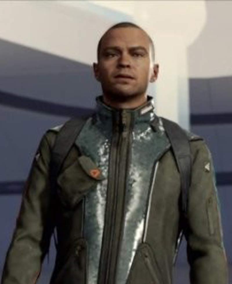 Markus Detroit Become Human Green Jacket Markus Detroit Become Human Green Jacket - Image 2