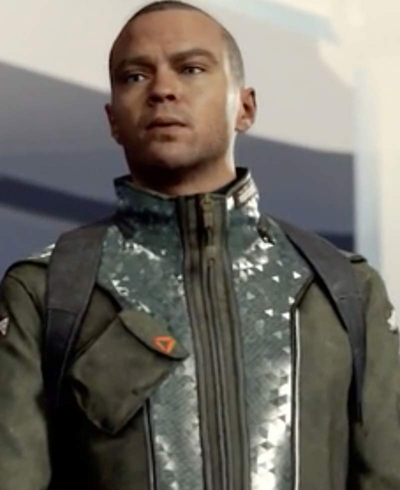 Markus Detroit Become Human Green Jacket Markus Detroit Become Human Green Jacket - Image 4