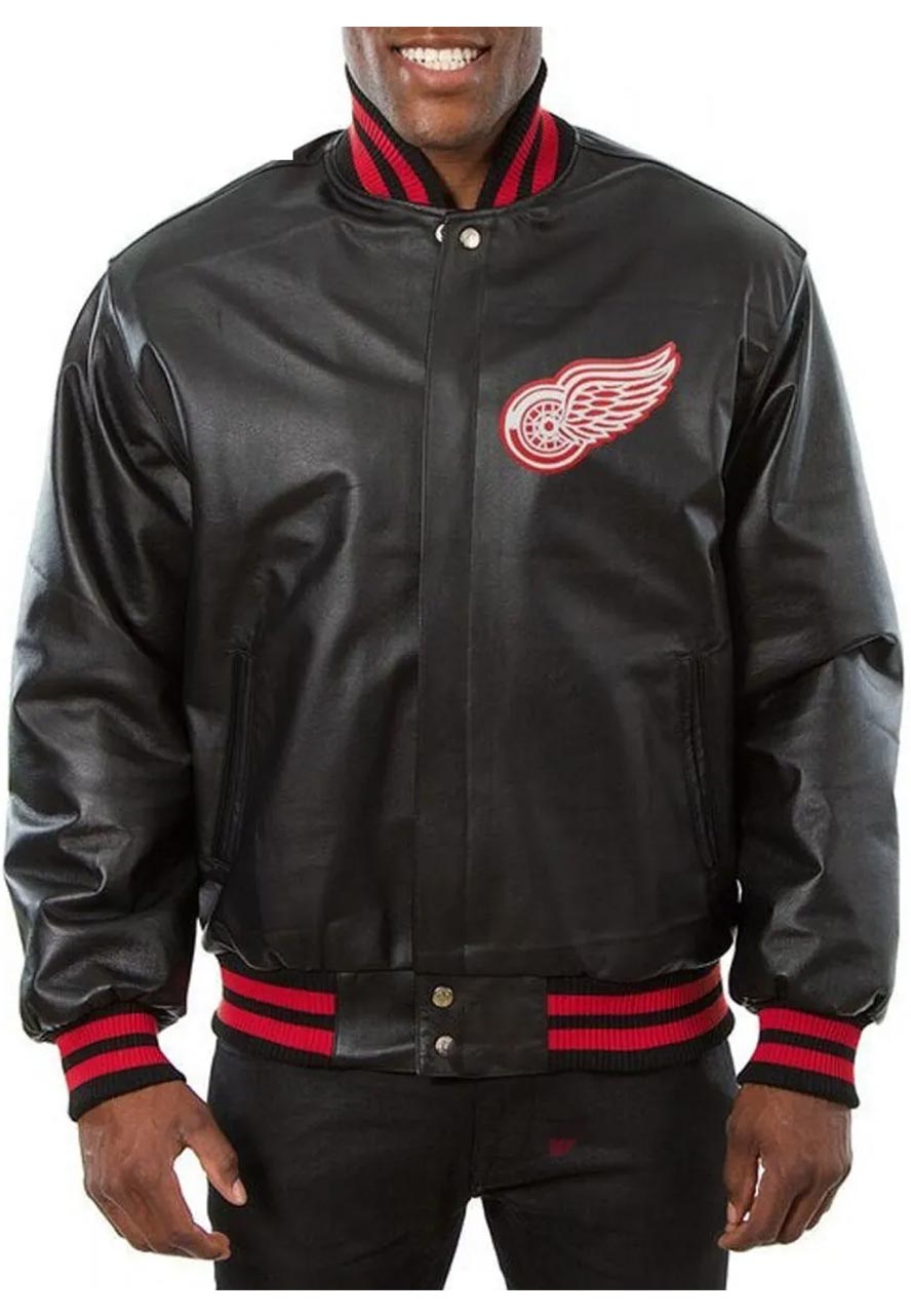 Detroit Red Wings Leather Jacket detroit red wings leather jacket