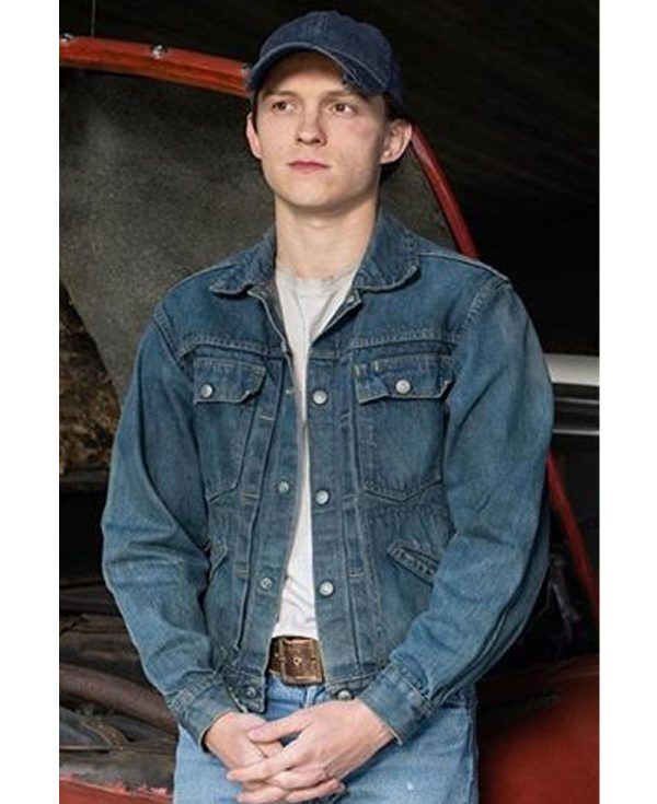 The Devil All the Time Tom Holland Jacket