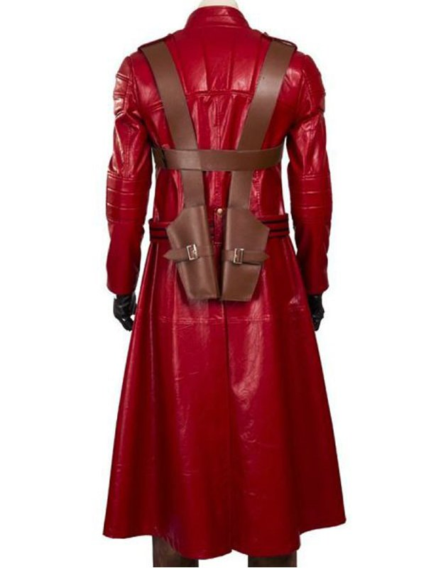 Devil May Cry 3 Dante Red Trench Coat Devil May Cry 3 Dante Red Trench Coat - Image 2