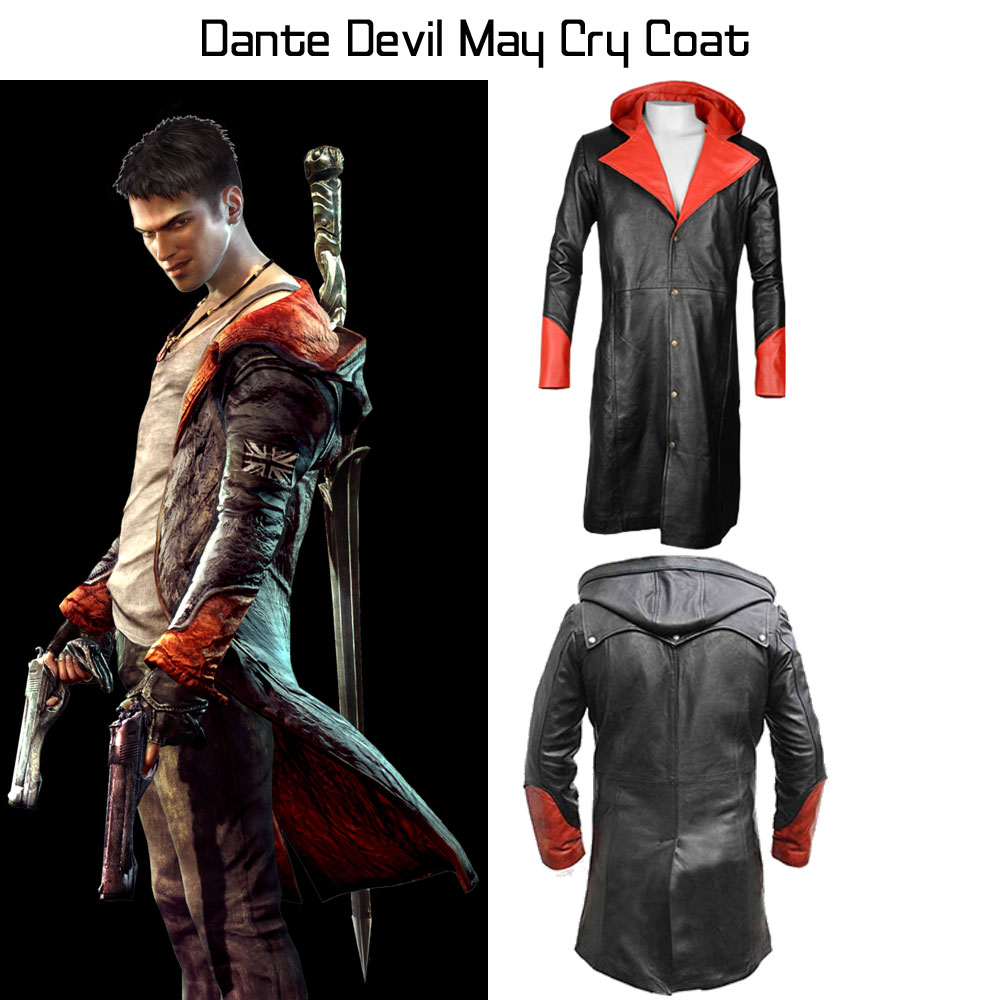 Devil May Cry Dante Leather Coat Devil May Cry Dante Leather Coat - Image 4
