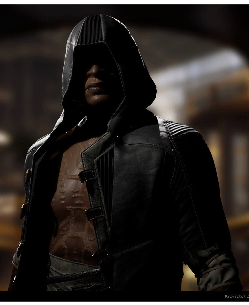 Devils Hunt Game Trench Leather Coat Devils Hunt Game Trench Leather Coat - Image 3