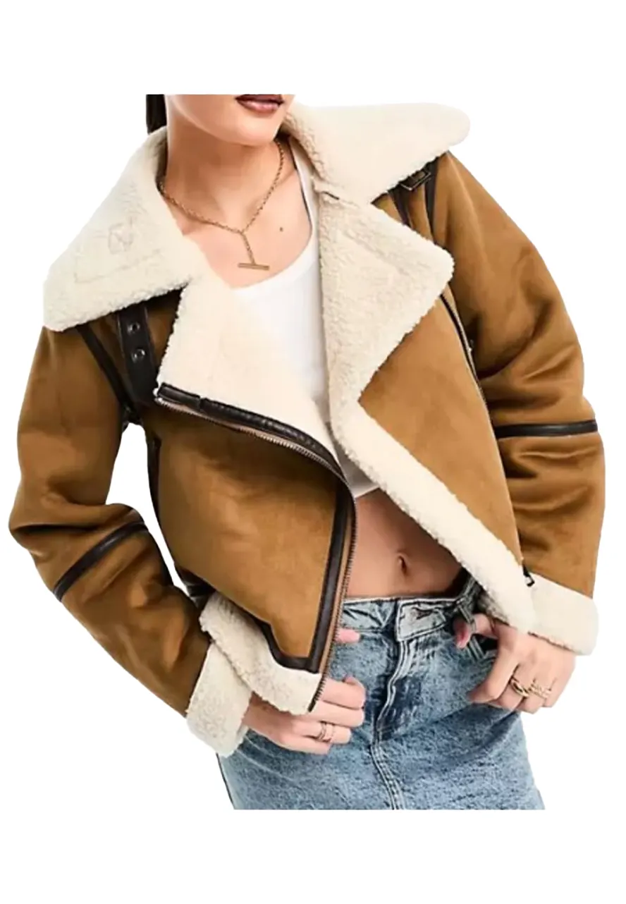 Diarra From Detroit Diarra Kilpatrick Shearling Jacket Diarra From Detroit Diarra Kilpatrick Shearling Jacket - Image 2