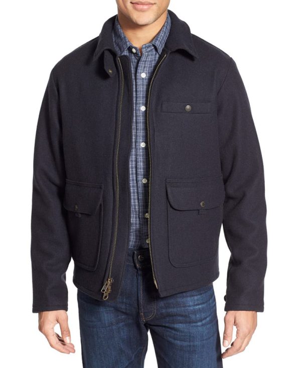 Daniel Craig Spectre Blue Wool Jacket