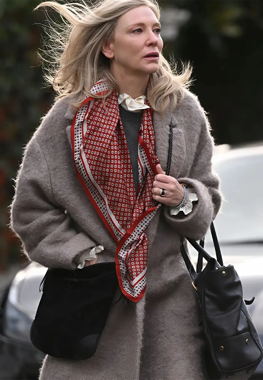 Disclaimer Cate Blanchett Grey Coat Disclaimer Cate Blanchett Grey Coat - Image 5