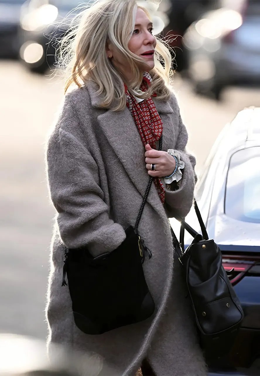 Disclaimer Cate Blanchett Grey Coat Disclaimer Cate Blanchett Grey Coat - Image 6