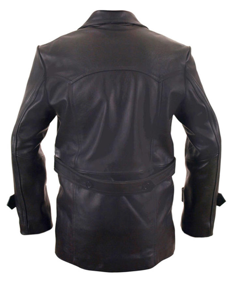 Doctor Who Ninth Doctor Who Leather Jacket Doctor Who Ninth Doctor Who Leather Jacket - Image 2