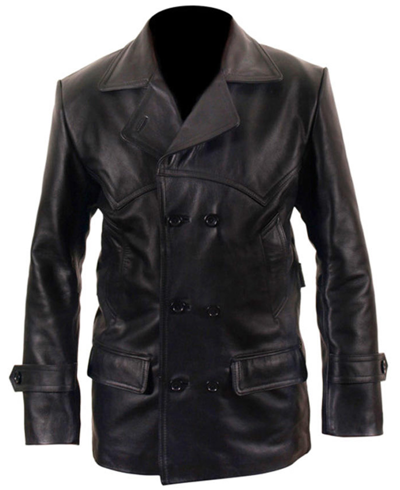 Doctor Who Ninth Doctor Who Leather Jacket Doctor Who Ninth Doctor Who Leather Jacket - Image 3